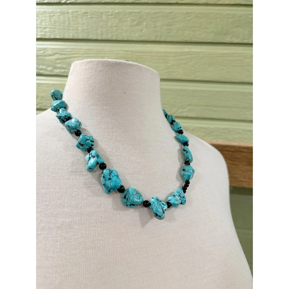 N/A chunky turquoise
